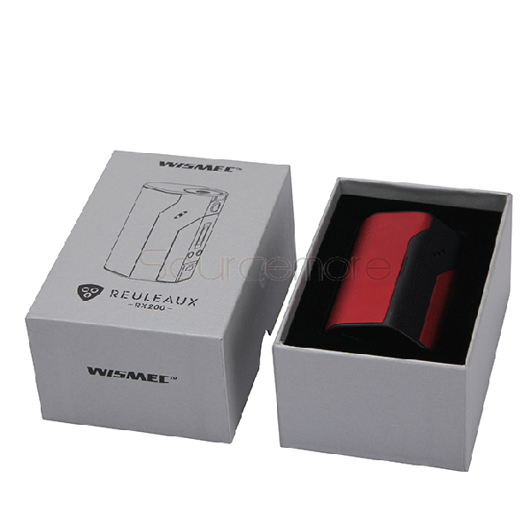 Wismec RX200 Reuleaux 200W TC Mod - Red