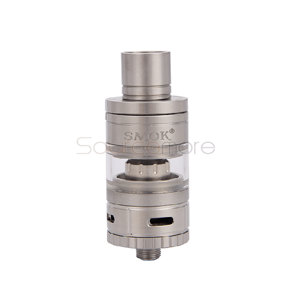 Smok Micro TFV4 Tank 22mm Diameter 2.5ml/3.5ml Liquid Capacity Shiftable with Extension Adapter Adjsuatble Airflow Control Atomizer-Silver