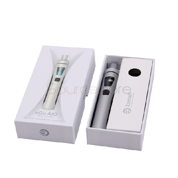 Joyetech eGo ONE AIO Starter Kit 2.0ml Capacity Adjustable Airflow USB Charging All-in-one Kit-Black+Grey