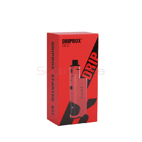 Kanger Dripbox Starter Kit 7.0ml Subdrip 60w Dripmod Powered by 18650 Cell Replaceable Dripping Coil -Red