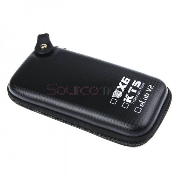 Kamry X6 Starter Kit with X6 1300mah Battery 2.2ml X6 V2 Atomizer US Plug-Rose Red