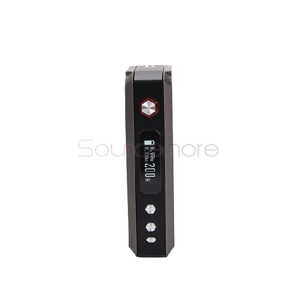 Vaporesso Tarot 200VTC Mod Powered by Dual 18650 Cells OLED Screen 200W Powerful Box Mod Supporting TC VW Modes-Black