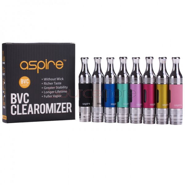 Aspire ET-S Glass BVC Clearomizer 5pcs - Blue