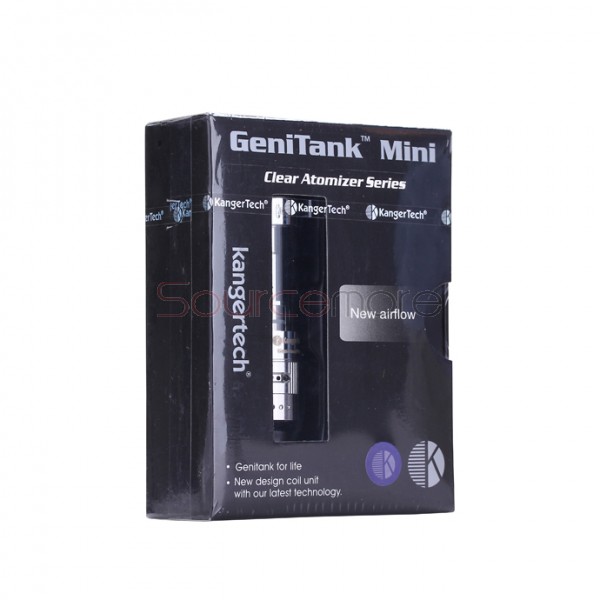 Kanger Genitank Mini  Atomizer with the New Dual Coils 