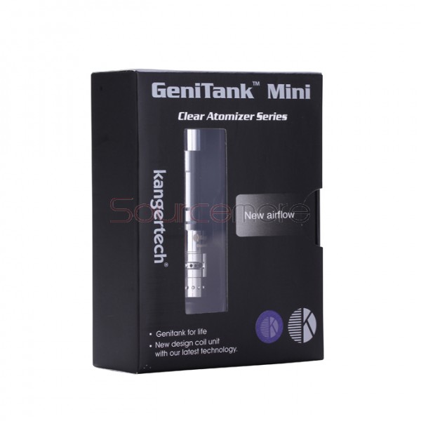 Kanger Genitank Mini  Atomizer with the New Dual Coils 