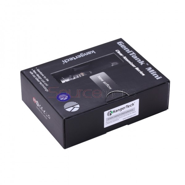 Kanger Genitank Mini  Atomizer with the New Dual Coils 