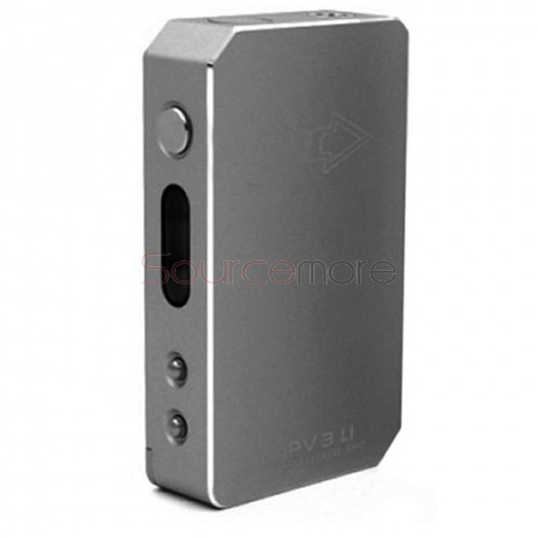 Pioneer4You IPV V3-Li 165W Upgradable to 200W Box Mod with OLED Screen - silver