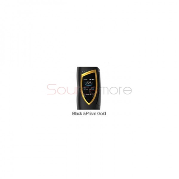 Smok Devilkin 225W OLED Mod Powered by Dual 18650 Cells-Black and Prism Gold