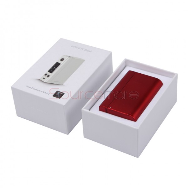 Joyetech eVic VTC Dual Battery Mod - Burgundy
