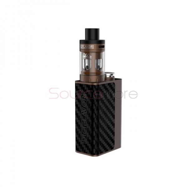 Digiflavor WildFire 60W Kit with 1700mah DF 60 Mod and 3ml WildFire Bottom Airflow Tank -Coffee