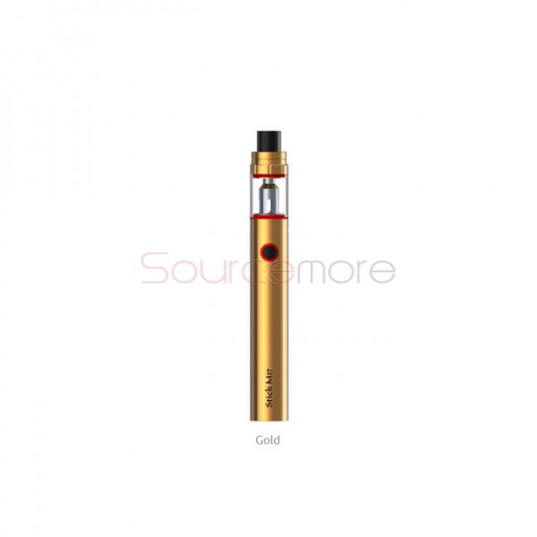 Smok Stick M17 2ml with 1300mah All-in-One Starter Kit- Gold