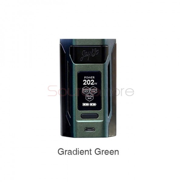 Wismec Reuleaux RX2 21700 Mod - Gradient Green