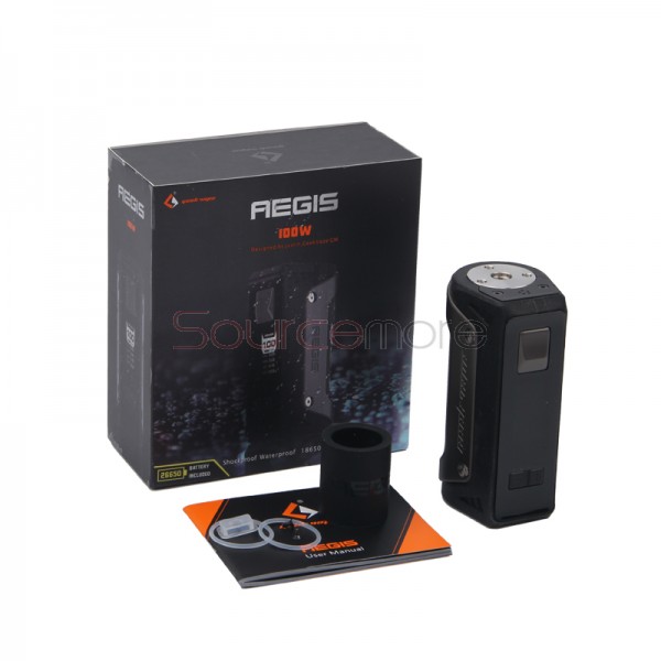 Geek Vape Aegis 100W Mod Supports 18650 or 26650 Cell (without cell version)-Gunmetal