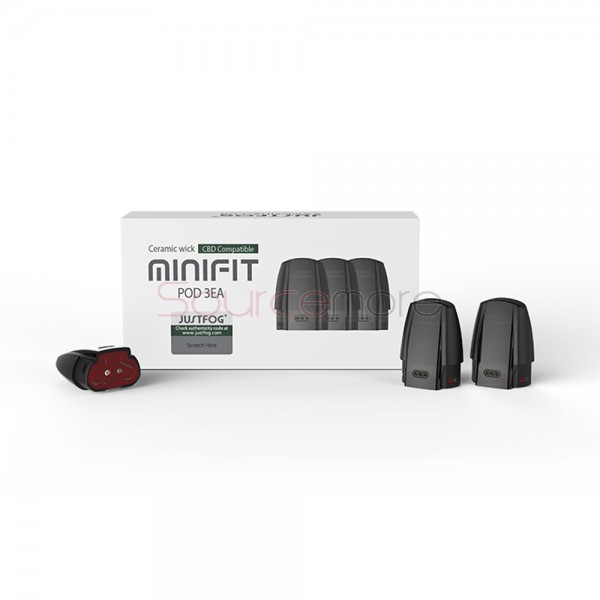 Justfog Minifit Ceramic Pod Cartridge 3pcs