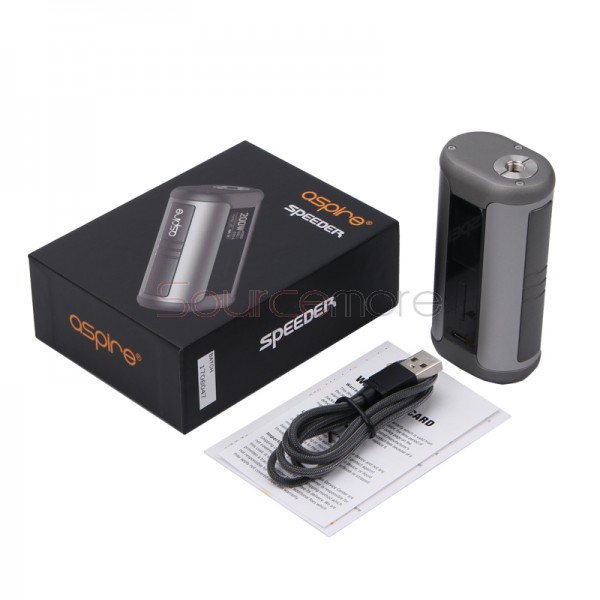 Aspire Speeder Mod - Silver Grey
