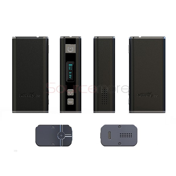 Kamry 30 V1 Variable Wattage 2000mah 510 Threading Box Mod- Red