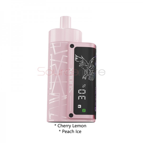 Kanger Subox 50K Disposable Vape Kit Peach Ice