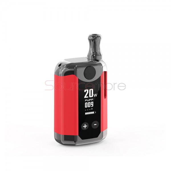 Kangvape TH-420 V BOX Kit Gunmetal Edition - Red