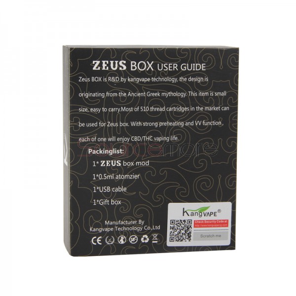 Kangvape Zeus Kit - Golden