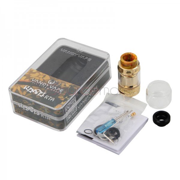 Vandy Vape Kensei 24 RTA Tank - Gold