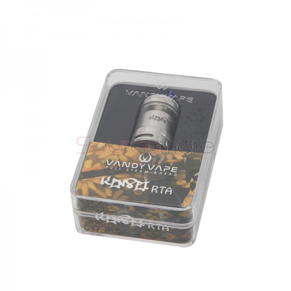 Vandy Vape Kensei 24 RTA Tank - Stainless Steel
