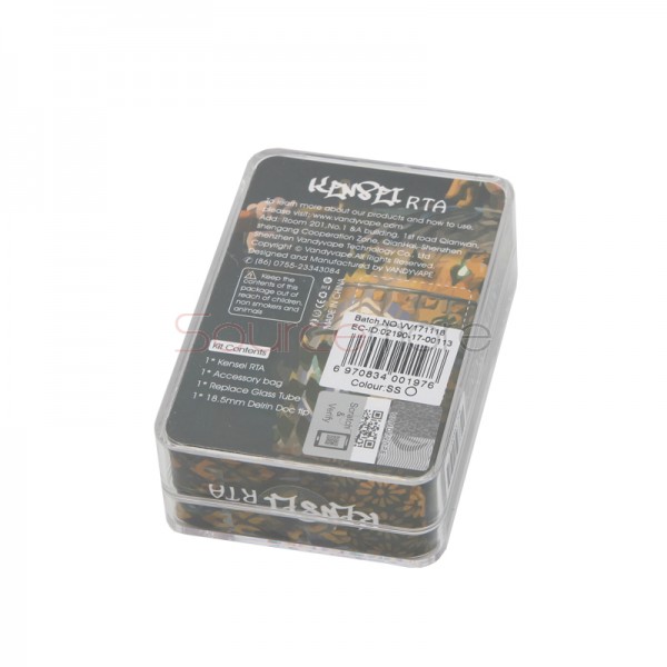 Vandy Vape Kensei 24 RTA Tank - Stainless Steel