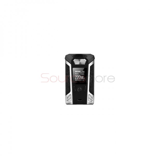 Vaporesso Switcher 220W Mod with OMNI Board 2.6 Powered by Dual 18650 Batteries-Silver