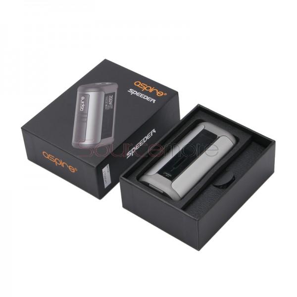 Aspire Speeder Mod - Silver Grey