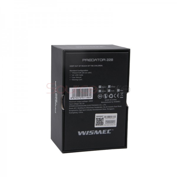 Wismec Predator 228W TC Mod - White
