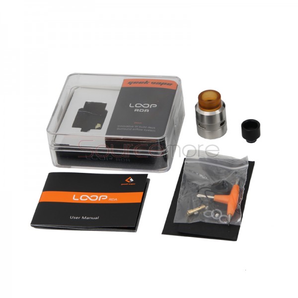 Geek Vape Loop RDA - Stainless Steel