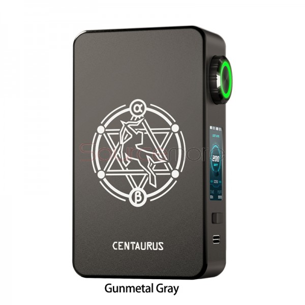 Lost Vape Centaurus M200 Box Mod Gunmetal Gray