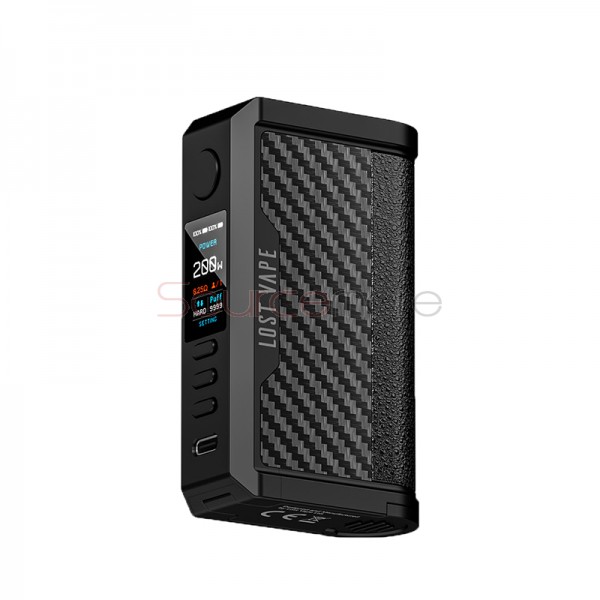Lost Vape Centaurus Q200 Box Mod Black Carbon Fiber