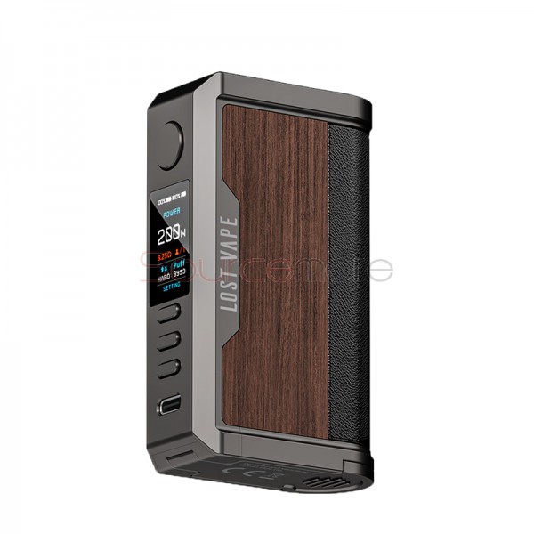 Lost Vape Centaurus Q200 Box Mod Gunmetal Walnut Wood