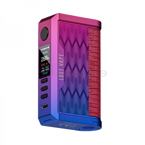 Lost Vape Centaurus Q200 Box Mod Royal Blue Wave Coral