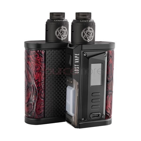 Lost Vape Centaurus Quest BF Kit Black Ukiran Leather