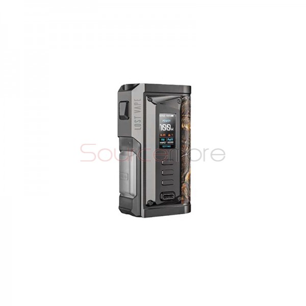 Lost Vape Centaurus Quest BF Mod Gunmetal Ukiran Leather