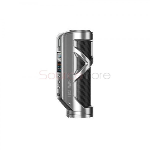 Lost Vape Cyborg Quest 100W Mod SS Carbon Fiber