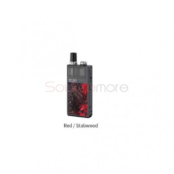 Lost Vape Orion Q-PRO Pod Kit Stabwood Series Red/Stabwood