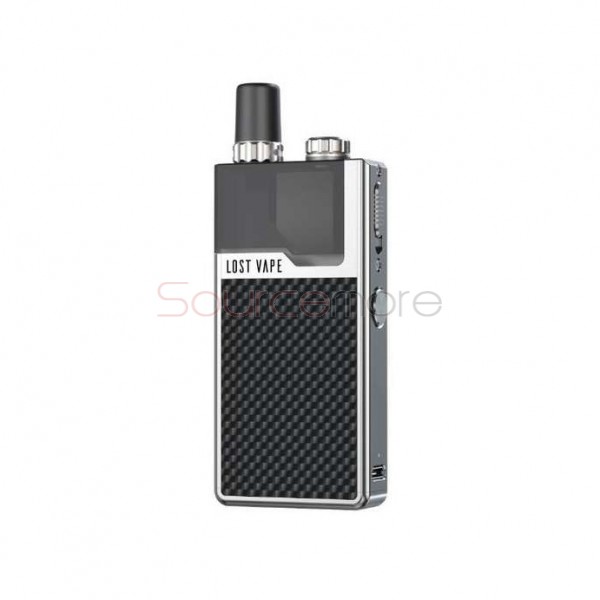 Lost Vape Orion Q Kit - SS-Black Weave