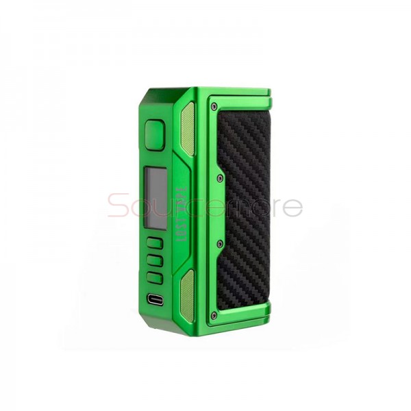 Lost Vape Thelema Quest 200W Mod Emerald Green Carbon Fiber