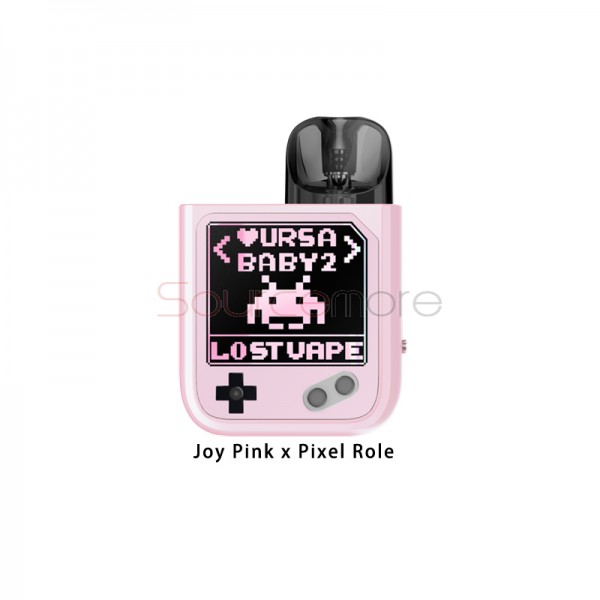 Lost Vape Ursa Baby 2 Pod Kit Joy Pink x Pixel Role