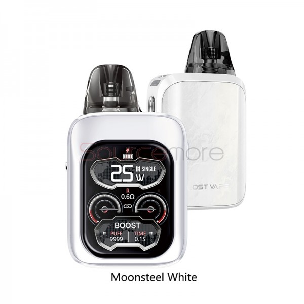 Lost Vape Ursa Baby 3 Pro Kit Moonsteel White