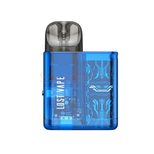 Lost Vape Ursa Baby Pod Kit Blue Clear