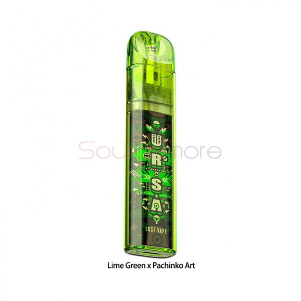 Lost Vape Ursa Nano Art Kit Lime Green x Pachinko Art