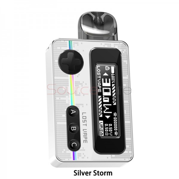 Lost Vape Ursa Pocket Pod Kit Silver Storm