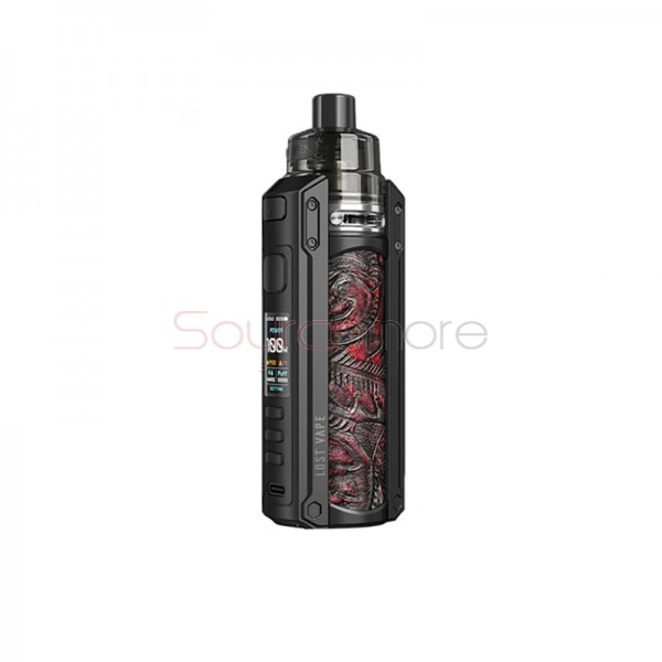 Lost Vape Ursa Quest Multi Kit Black Ukiran Leather
