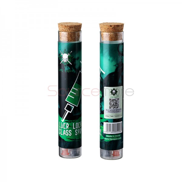 LTQ Vapor Luer Lock Glass Syringe 2.0ml