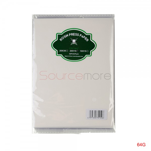 LTQ Vapor Rosin Press Paper 50pcs