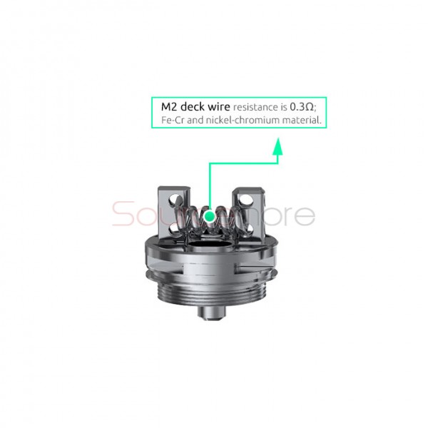 Smok Dual Core M2 Deck for Minos Tank- 0.3ohm