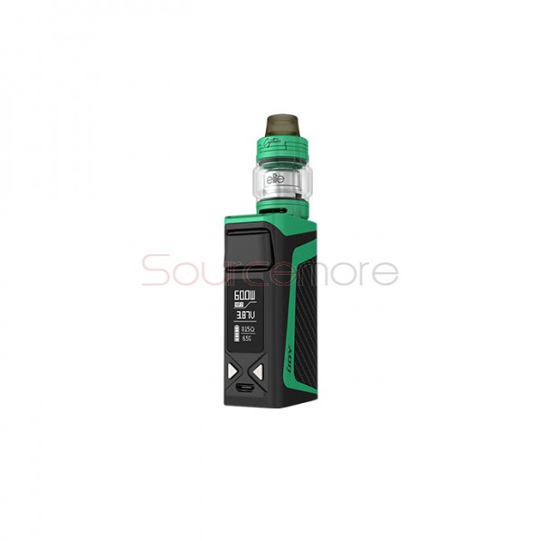 IJOY Elite Mini 60W 3 in 1 Kit with 2ml/3ml and 2200mah Built-in Capacity- Matte Green